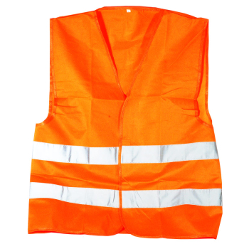 KAMIZELKA ODBLASKOWA POMARAŃCZOWA XL