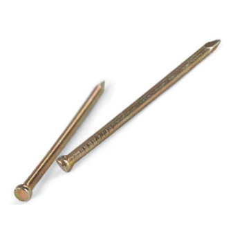 GWOŹDZIE STOLARSKIE ZP 2.5*60MM OP-5KG OCYNKOWANE NA ŻÓŁTO