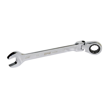 KLUCZ PŁASKO-OCZKOWY Z GRZECHOTKĄ UCHYLNY 19 MM