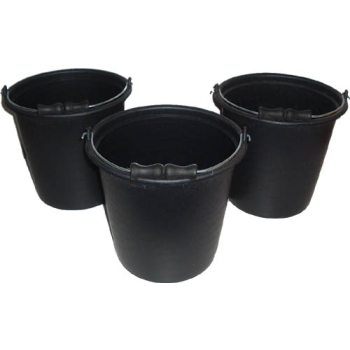 WIADRO BUDOWLANE PLASTIKOWE Z RĄCZKĄ  20 LITRÓW