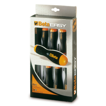 ZESTAW WKRĘTAKÓW PŁASKICH I KRZYŻAKOWYCH EASY 8SZT