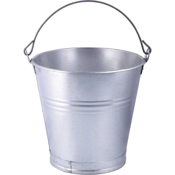 WIADRO Z BLACHY OCYNKOWANEJ 5 LITRÓW