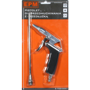 PISTOLET DO PRZEDMUCHIWANIA Z PRZEDŁUŻKĄ