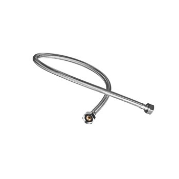 WĘŻYK W OPLOCIE ZE STALI NIERDZEWNEJ GWINT WEW./WEW. 35CM