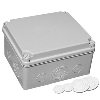 PCE PUSZKA N/T HER. PUSTA 164X119X79MM IP66 10 DŁAWIC EV-161