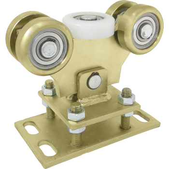 WÓZEK WAHLIWY Z REGULACJĄ 5 ROLEK MET.FI68.5/PR.80 WR-5M-80