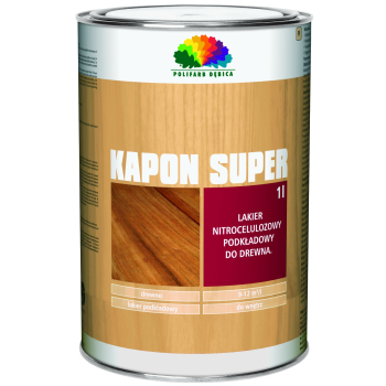 POLIFARB LAKIER PODKŁADOWY DO DREWNA KAPON SUPER 1L