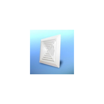 KRATKA SUFITOWA Z SIATKĄ KKS 125MM