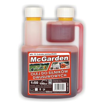 OLEJ DO MIESZANKI DO SILNIKÓW 2-SUWOWYCH 500 ML Z DOZOWNIKIE