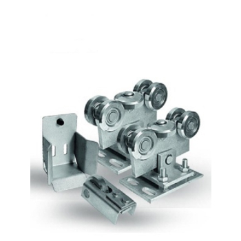 WÓZEK DO BRAM 2SZT +ROLKA,+GNIAZDO NAJAZDU NA PROFIL 80