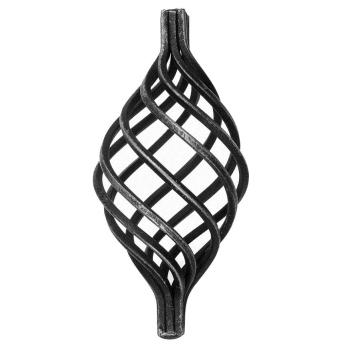 KOSZYK KUTY Z 8 PRĘTÓW 12*12 H130 L65