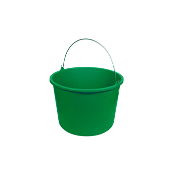 WIADRO PLASTIKOWE ZIELONE 12 LITRÓW