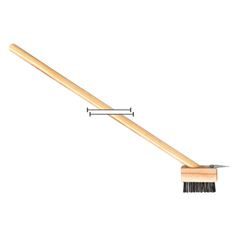 SZCZOTKA DO KOSTKI BRUKOWEJ 100 Z DRAPAKIEM