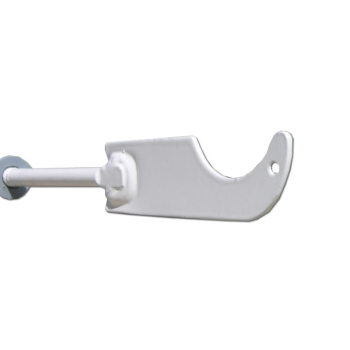 HAK DO MOCOWANIA GRZEJNIKA PROSTY BIAŁY 2MM L-100