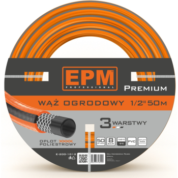 WĄŻ. ZBROJONY DO URZĄDZEŃ ZRASZAJĄCYCH 1/2  50MB PREMIUM