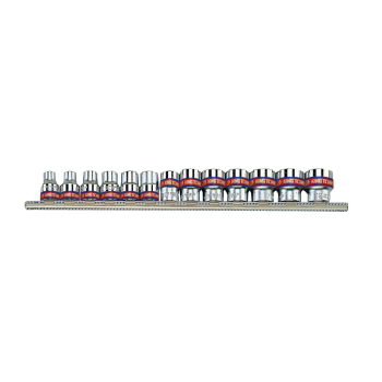 KOMPLET NASADEK CALOWYCH 3/8 12-KĄTNE 13 SZTUK 1/4-13/16