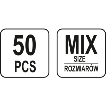 ZESTAW SZYBKOZŁĄCZY ELEKTRYCZNYCH 50SZT