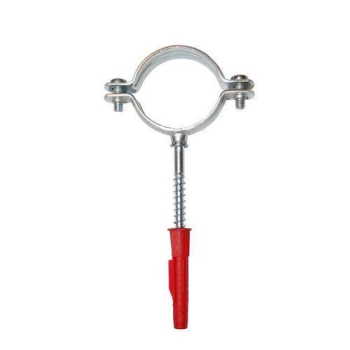 UCHWYT RURY SPUSTOWEJ OCYNKOWANY 80MM DŁUGI