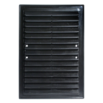 KRATKA SKOŚNA PLASTIKOWA 14*21CM CZARNA