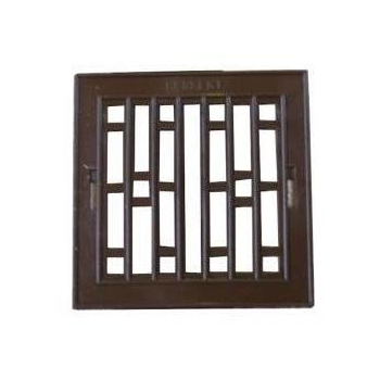 KRATKA PLASTIKOWA Z RAMKĄ METALOWĄ 14*21CM BIAŁA