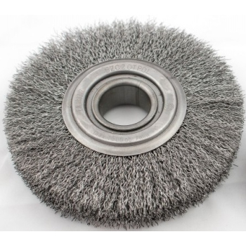 SZCZOTKA TARCZOWA DRUT STALOWY OTWÓR 22MM, FI120MM