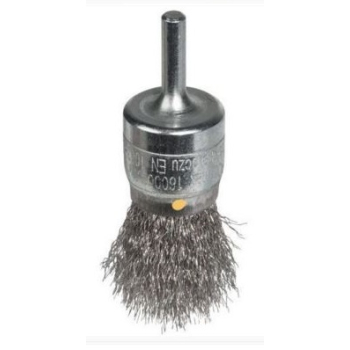 SZCZOTKA PĘDZELKOWA DRUT KWAS. TRZPIEŃ 6MM, FI20MM, K 0,15