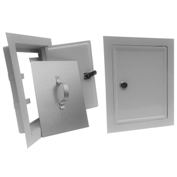 DRZWICZKI KOMINOWE BIAŁE 155*205MM ŚREDNIE