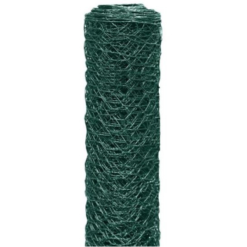 SIATKA HEKSAGONALNA W PCV DRUT 0.9MM 100CM*25MB OCZKO 25MM