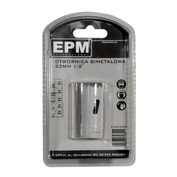 OTWORNICA BI-METALOWA 22MM UCHWYT 1/2''