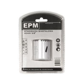 OTWORNICA BI-METALOWA 40MM UCHWYT 5/8''