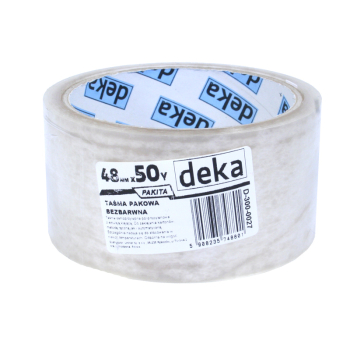 TAŚMA PAKOWA PAKITA BEZBARWNA 48MM*50Y