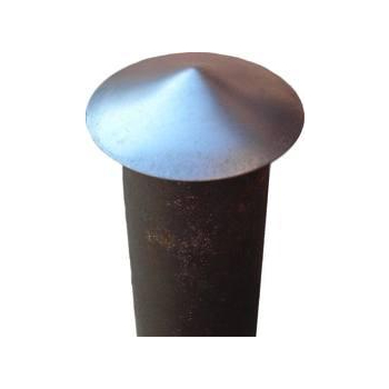 DASZEK METALOWY NA SŁUPEK OGRODZENIOWY 50MM