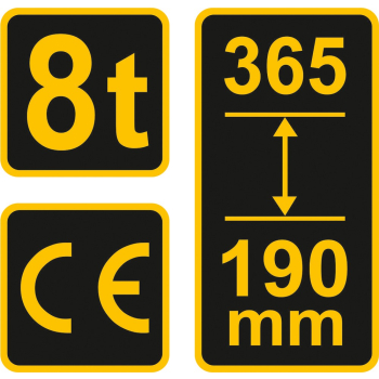 Podnośnik hydrauliczny słupkowy 8T Vorel 80042