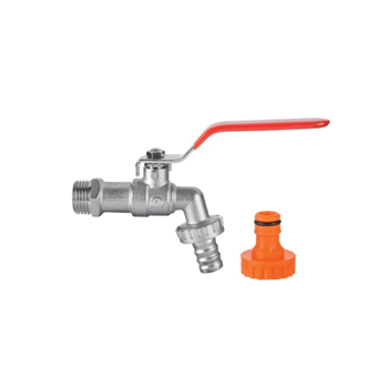 KRAN Z KOŃCÓWKĄ NA WĄŻ I SZYBKOZŁĄCZE DN 20 3/4 MILENIUM