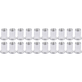 NITONAKRĘTKI ALUMINIOWE M3, 20SZT