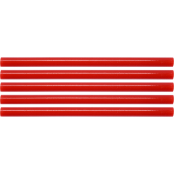 WKŁADY KLEJOWE 11,2X200MM 5SZT CZERWONE