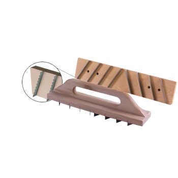 ZDZIERAK DO TYNKÓW I BETONU KOMÓROWEGO Z ZĄBKAMI