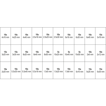 315 SZT KOŁKÓW SPRĘŻYSTYCH MIX