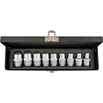 KLUCZE NASADOWE TORX E10-24 ZESTAW 9-SZTUKOWY