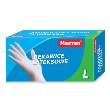 RĘKAWICE LATEXOWE MASTER ROZMIAR S