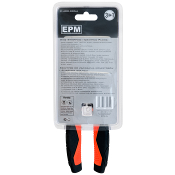 SZCZYPCE DO ZACISKANIA KONEKTORÓW 3W1 190MM INDUSTRIAL GRADE