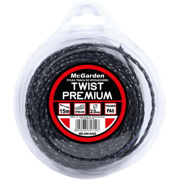 ŻYŁKA DO WYKASZARKI TWIST PREMIUM 2.4MM 15M