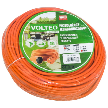 PRZEDŁUŻACZ OGRODOWY 25M PRZEWÓD H05VV-F 2*1MM