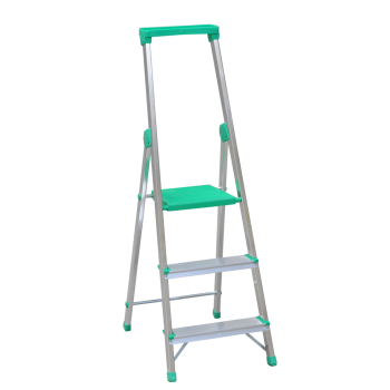 DRABINA ALUMINIOWA WOLNOSTOJĄCA 132CM 2 STOPNIE + PODEST