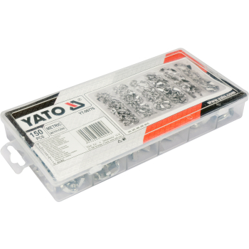 150 SZT NAKRĘTKI MOTYLKOWE METRYCZNE MIX