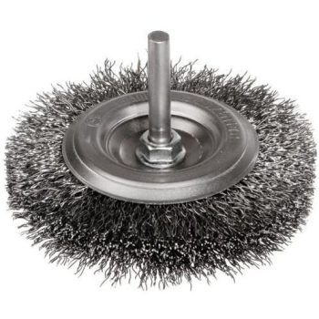 SZCZOTKA TARCZOWA DRUT KWASOODPORNY TRZPIEŃ 6MM FI70MM