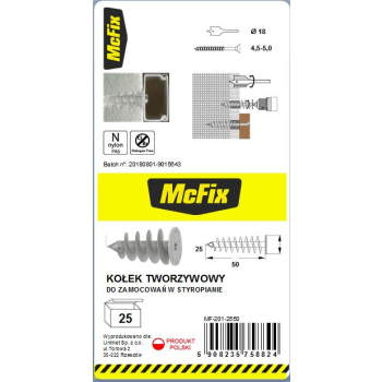DYBEL DO MOCOWANIA W IZOLACJI 25*50MM NYLON