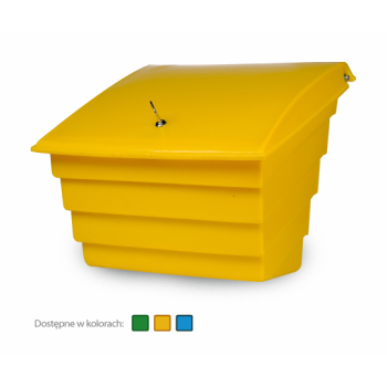 POJEMNIK NA PIACH/SÓL 250L ŻÓŁTY