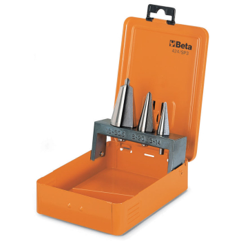 KOMPLET WIERTEŁ STOŻKOWYCH BEZSTOPNIOWYCH 424 HSS 3-30MM