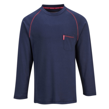 BLUZA TRUDNOPALNA BIZFLAME FR01 GRANATOWA ROZMIAR S